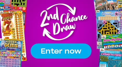 Enter the Scratchies second chance draw